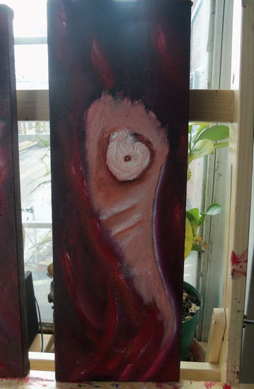 menstruacion Oil Canvas Nude Paintings