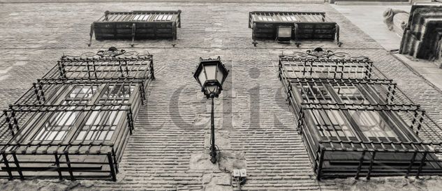 Balcones Architecture and Interiorism Black and White (Digital)