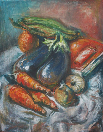 Bodegon #3 Acrylic Canvas Still Life Paintings