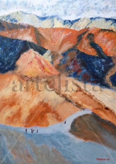 Iceland color Acrylic Canvas Landscaping