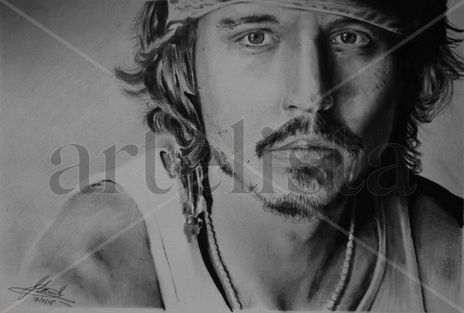 Johhny Depp Portrait