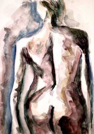 Here Watercolour Paper Nude Paintings