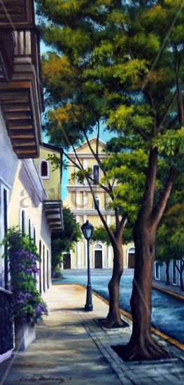 CALETA SAN JUAN Acrylic Canvas Landscaping