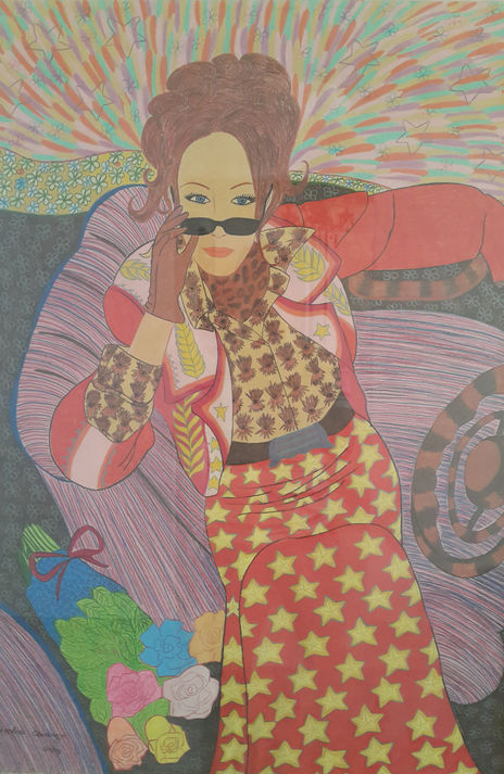 Mujer en Auto