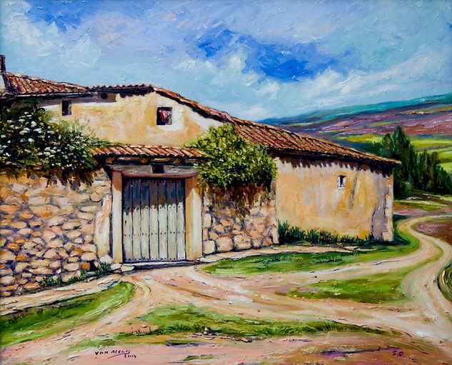 Casa rural Oil Panel Landscaping