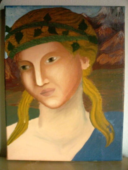 Dionysos expulsado del Olimpo Oil Canvas Portrait