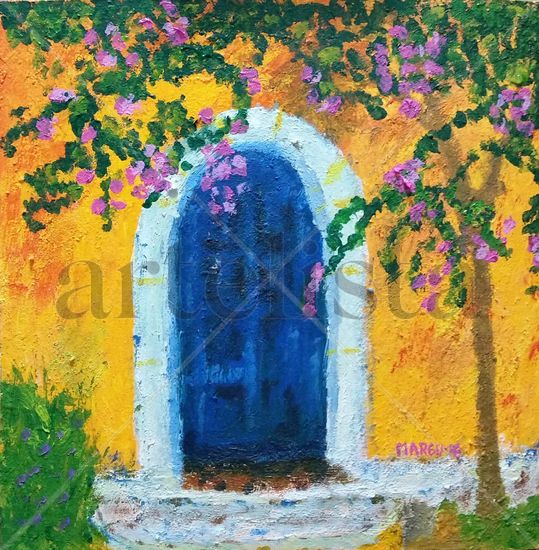 La Puerta Azul Acrylic Others Landscaping