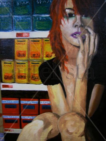 Sin titulo Oil Canvas Figure Painting