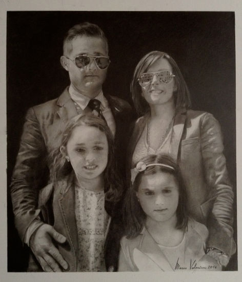 Francis y familia Lápiz