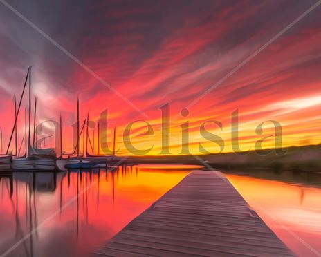 Beautiful sunset