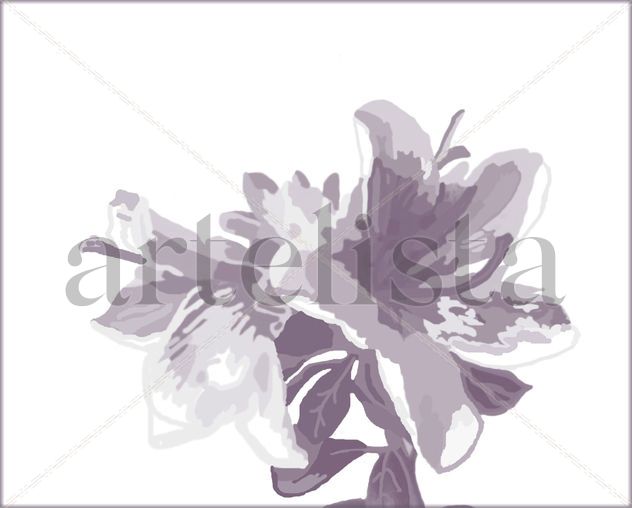Azaleas tonos lilas-malvas