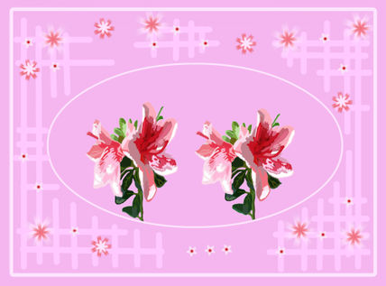 Azaleas muy rosa