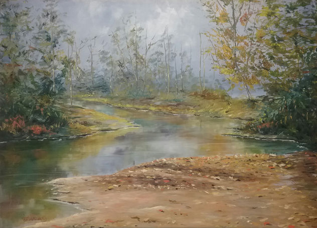 Río en calma