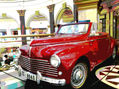 Coche rojo vintage