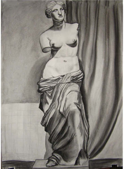 Venus de Milo Carboncillo