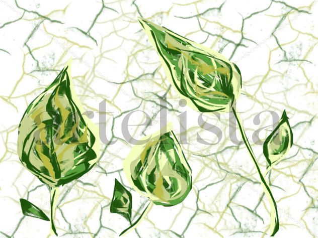 Hojas verdes nacimiento