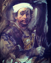 Rembrandt in pausa