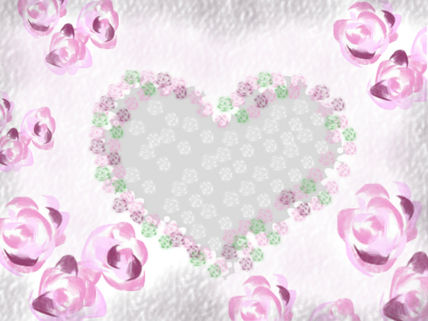 Corazón de rosas...