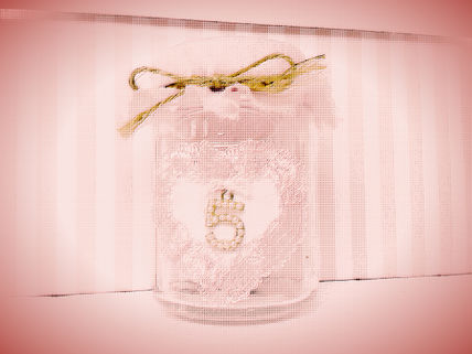 Bote de cristal...