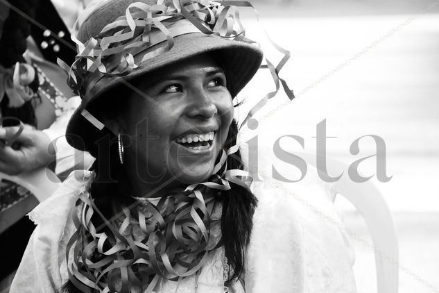 "Mujer Andina" Fotoperiodismo y documental Blanco y Negro (Digital)