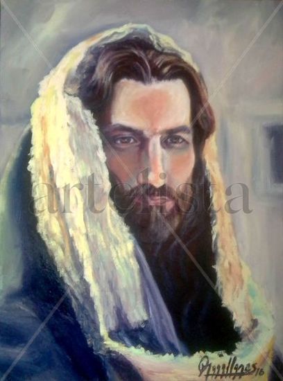 JESUCRISTO Oil Canvas Portrait