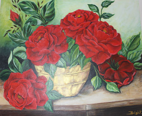 Centro de rosas
