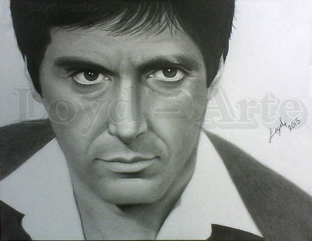 Antonio Tony Montana - Al Pacino Graphite