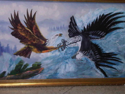 Aguilas en combates