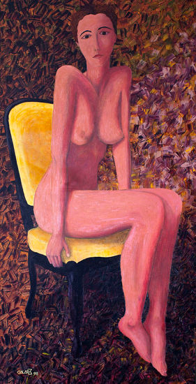 Carolina Recalde Oil Canvas Nude Paintings