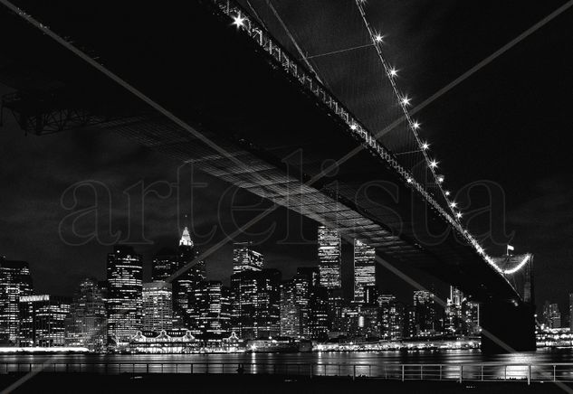 Manhattan Architecture and Interiorism Black and White (Digital)