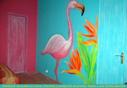 Mural decorativo /...