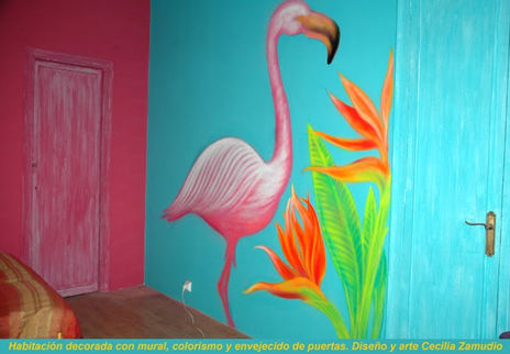 Mural decorativo /...