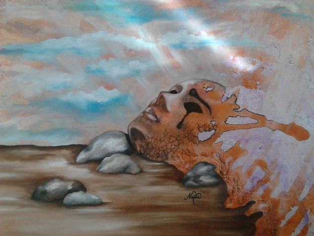 "Suficiente"- "Enough" Oil Canvas Others