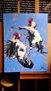 gallos peleando