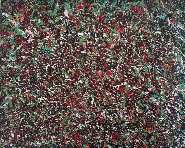 Caos vital Mixed media Panel Others
