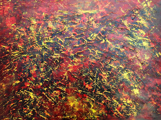 Magma en movimiento Media Mixta Tabla Otros