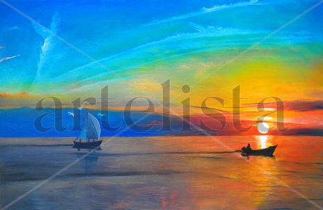 Atardecer Islas...