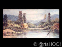 Árboles junto al Lago