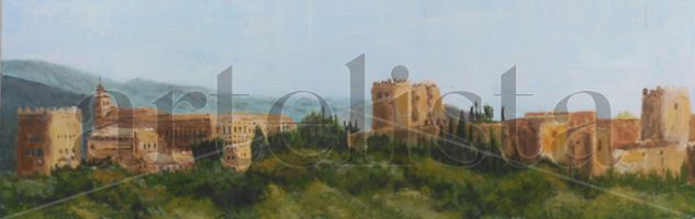 Alhambra Acrylic Canvas Landscaping