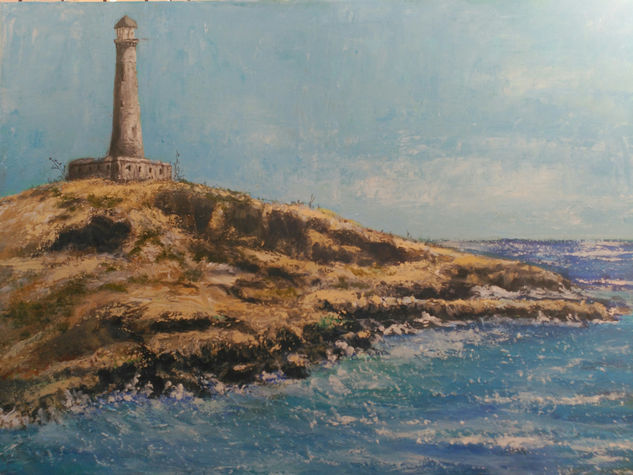 Cabo de palos Acrylic Canvas Marine Painting