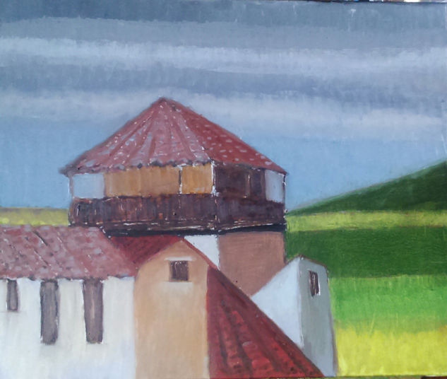 Paisaje Asturias 2 / 2015 Oil Canvas Landscaping