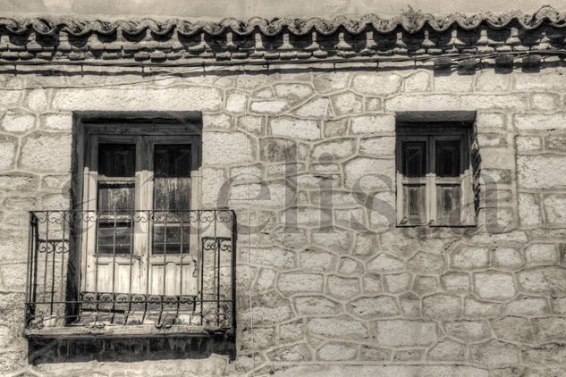 Ventana #7 Architecture and Interiorism Black and White (Digital)