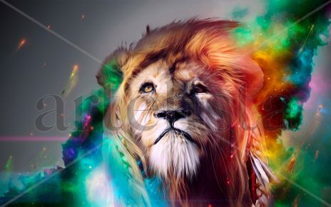Lion color