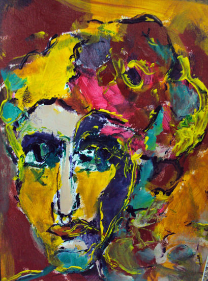 acertijo Acrylic Canvas Portrait