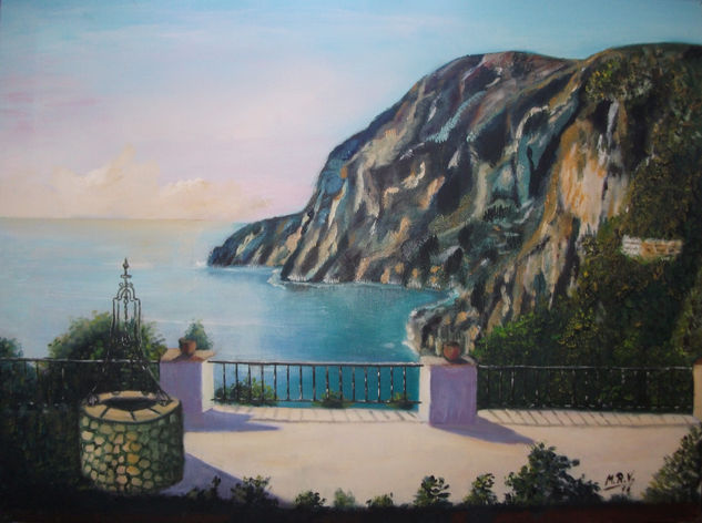 Capri Oil Canvas Landscaping