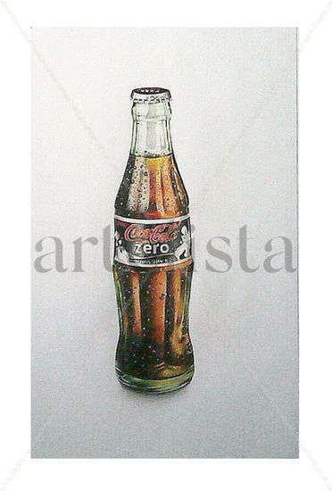 Coca Cola Zero Mixed Media