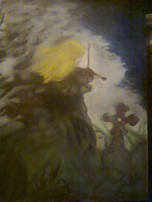 JESUS EL VIOLINISTA Others Canvas Figure Painting