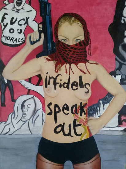 activista Oil Canvas Nude Paintings