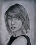 Retrato Taylor Swift.