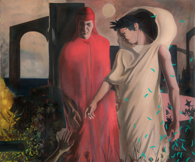Dante y Virgilio (encuentros)